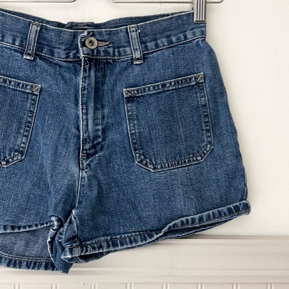 Y2K Gap Size 2 Classic Blue Denim Women's Shorts - Picture 4 of 6